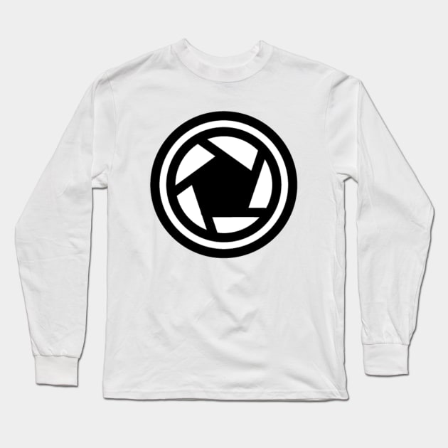 Camera Shutter Lens Long Sleeve T-Shirt by AustralianMate